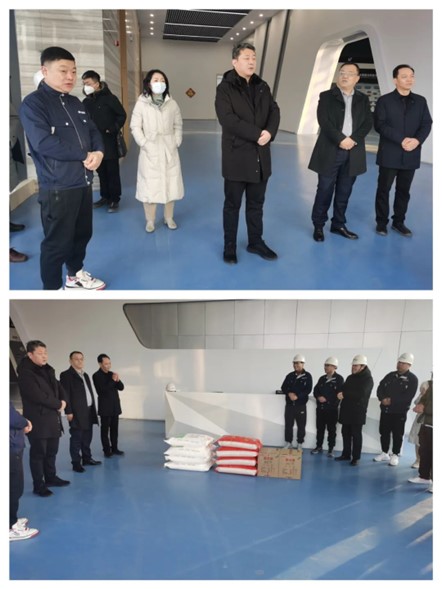 黨委副書記、總經(jīng)理崔仲民看望慰問春節(jié)堅守一線值守人員